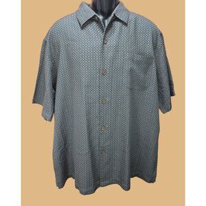 Tommy Bahama Mens Silk Blend Original Fit SS Shirt XL